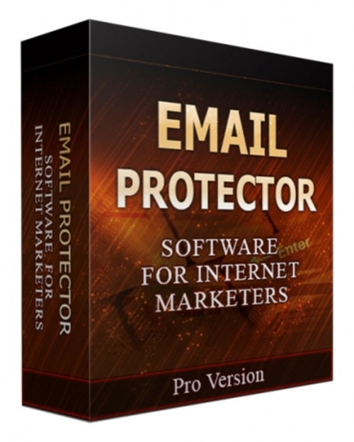 Product picture Email Protector Software. Includes, PLR